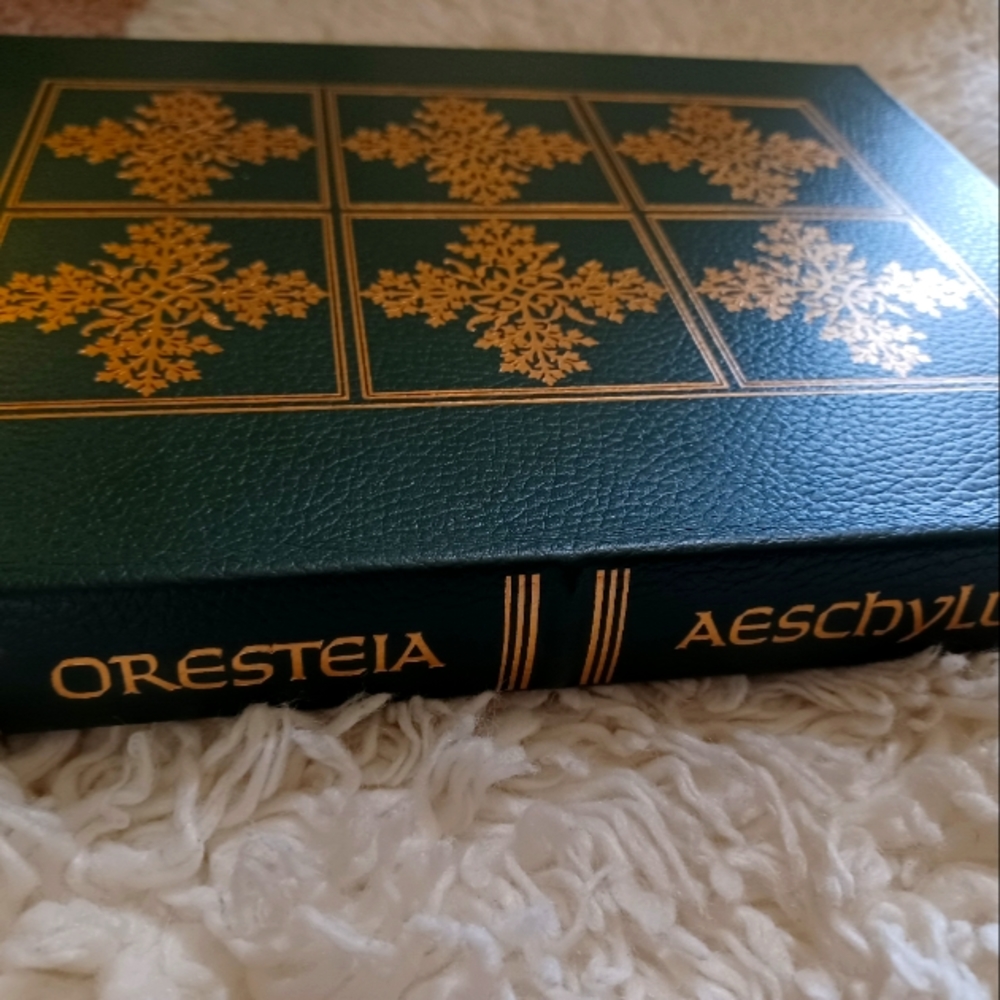 Oresteia Aeschyllus bound in Genuine Leather